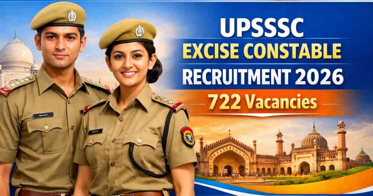 UPSSSC Excise Constable Recruitment 2026