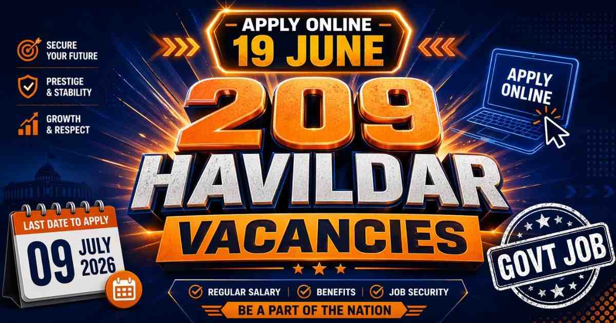 UPSSSC Havildar Instructor 2026